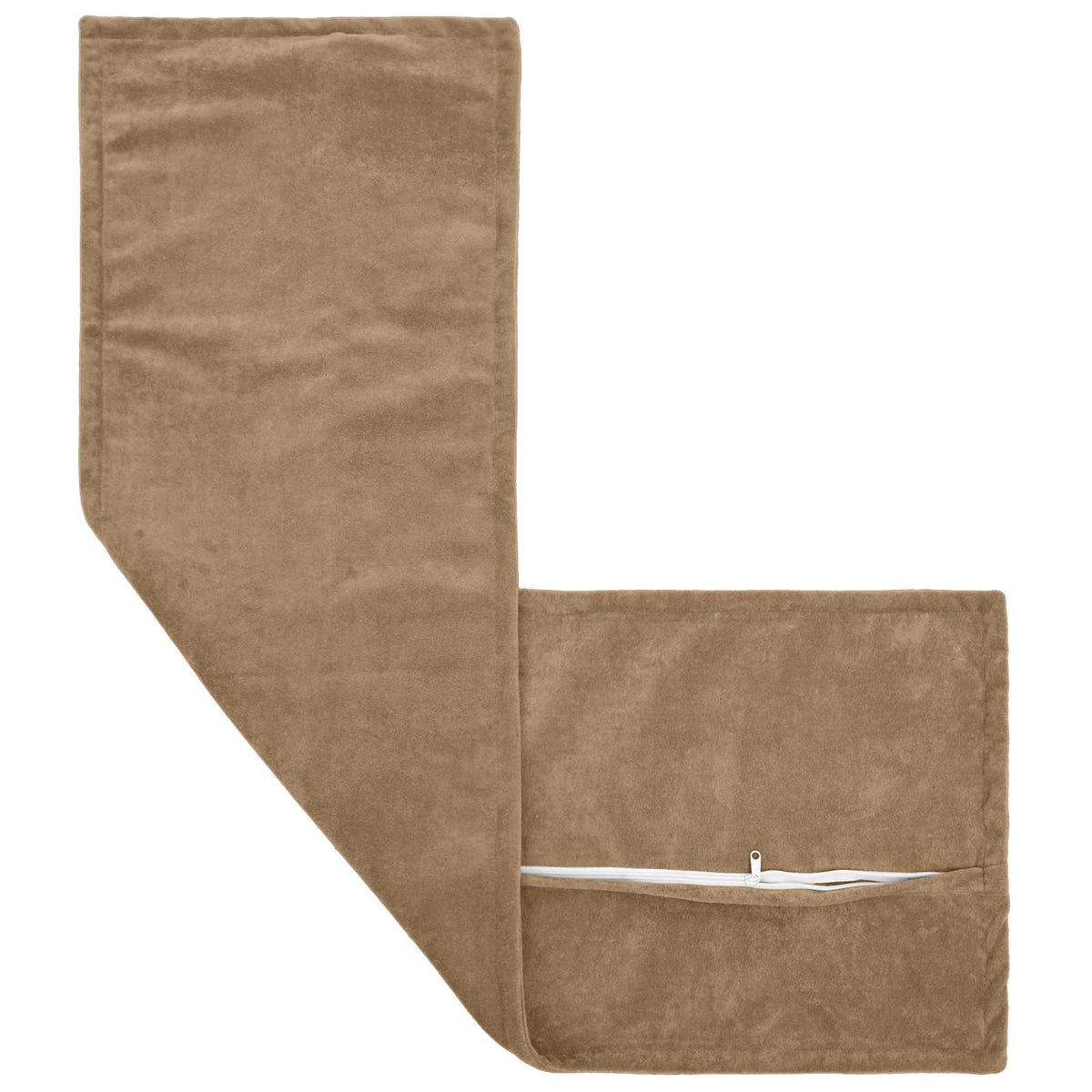 Throw Pillow HOUTEN Microfiber Fleece 2 pcs Taupe 40 cm 145 cm