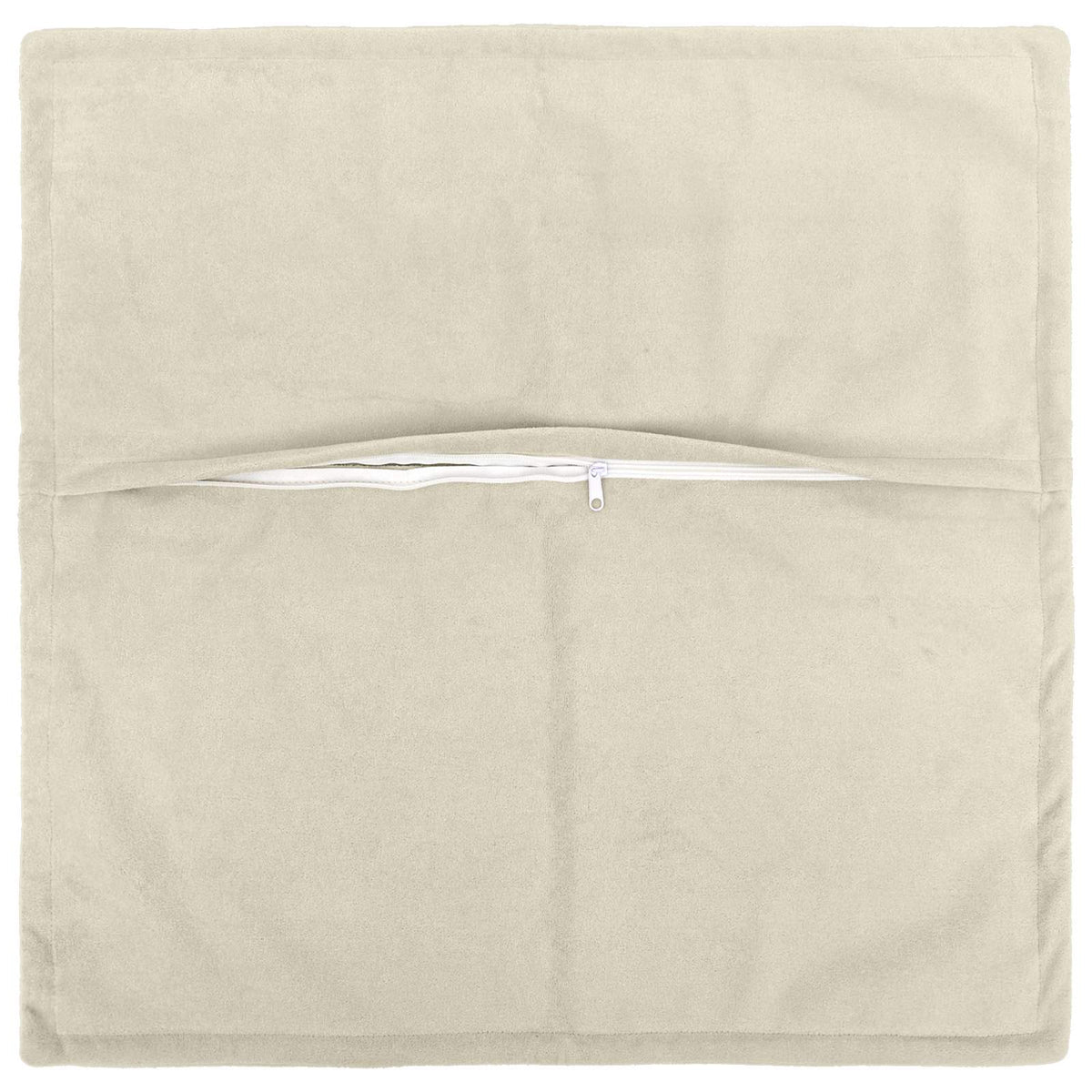 Throw Pillow HOUTEN 45 x 45 cm Microfiber Fleece 6 pcs Cream