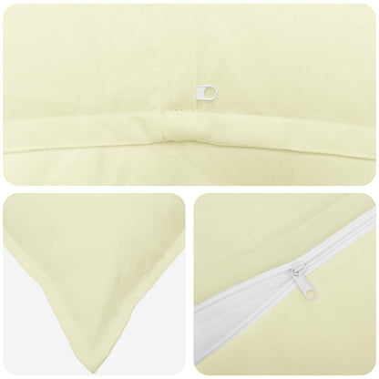 Throw Pillow HOUTEN 45 x 45 cm Polyester 6 pcs Cream