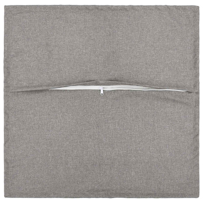 Throw Pillow HOUTEN 50 x 50 cm Faux Linen 12 pcs Cloud grey