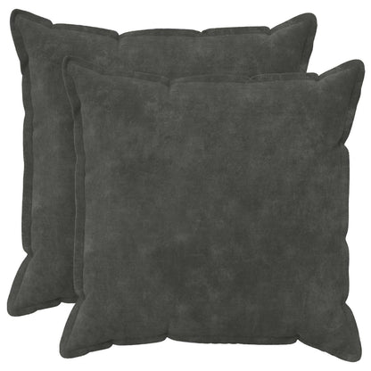 Throw Pillow HOUTEN 2 pcs Anthracite 70 cm 70 cm