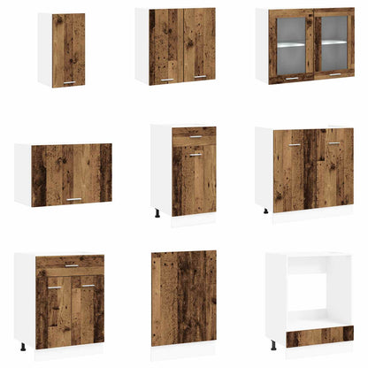 vidaXL Kitchen Unit Lyon 8 pcs Engineered Wood 4
