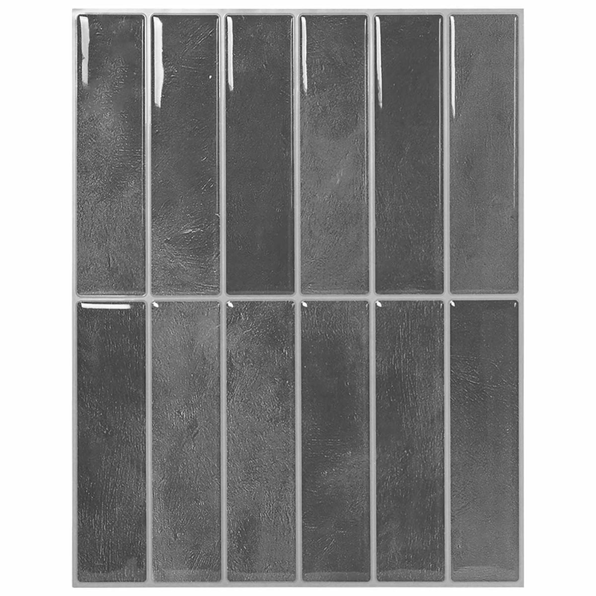 Rectangular Tile 29 x 23 x 0.08 cm Grey 50