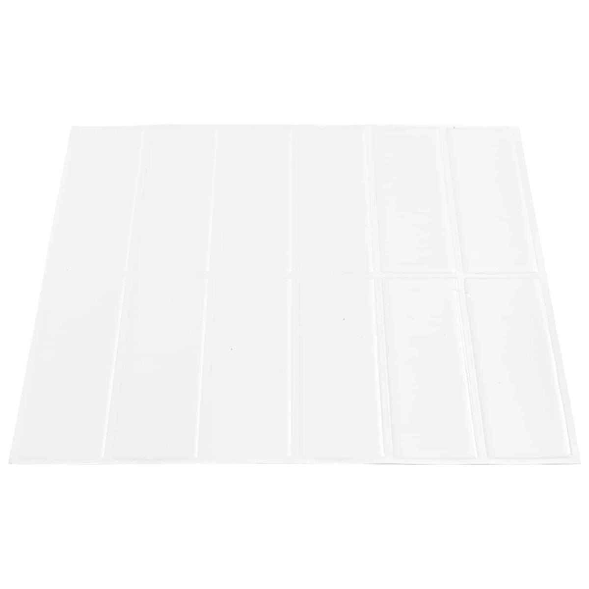 Rectangular Tile 29 x 23 x 0.08 cm White 50