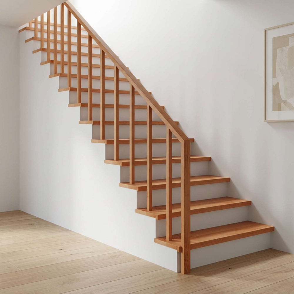 vidaXL Stair Treads 20 pcs 100 x 25 x 2 cm Varnish Solid Beech Wood
