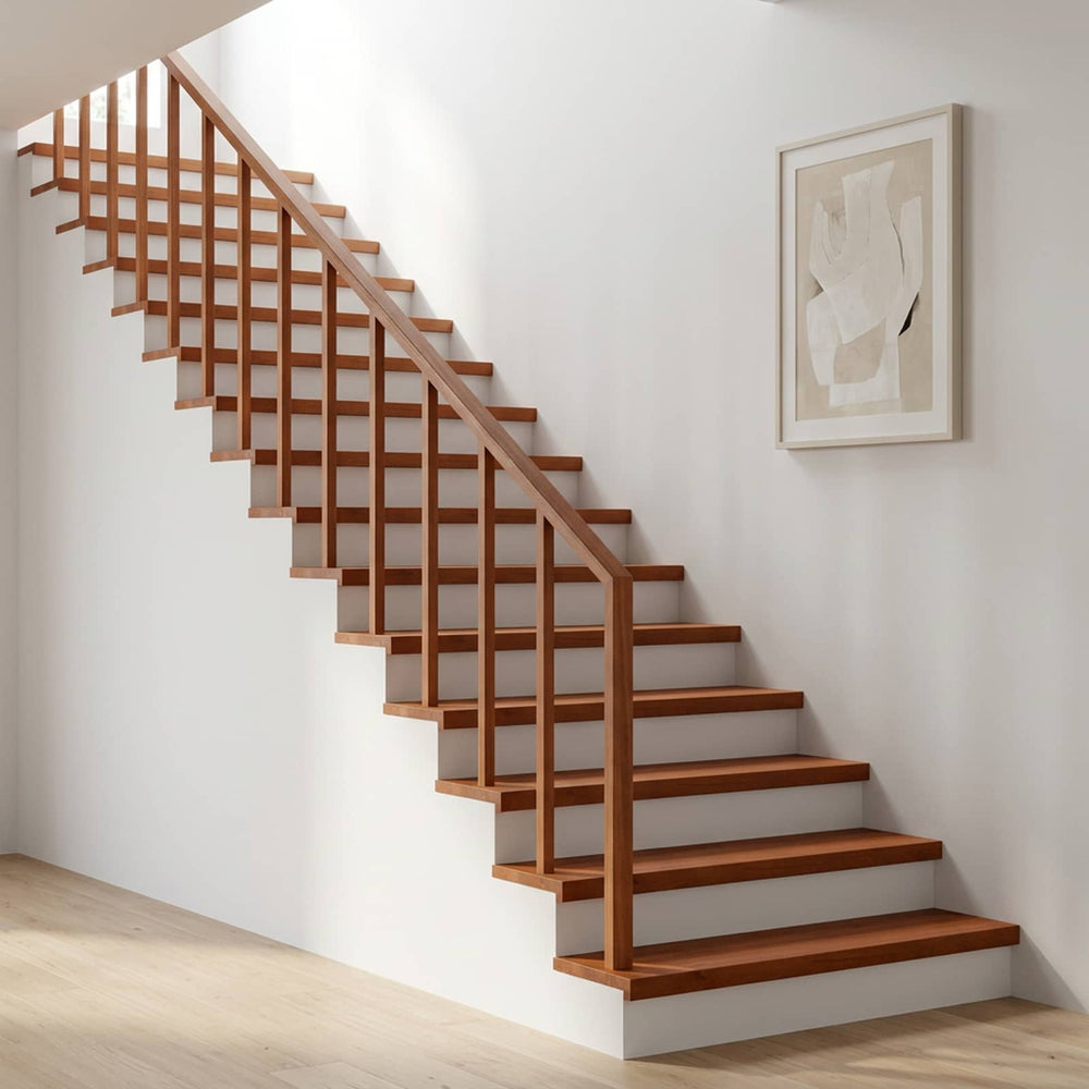 vidaXL Stair Treads 16 pcs 110 x 30 x 2 cm Brown Solid Beech Wood