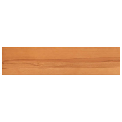 vidaXL Stair Treads 8 pcs 120 x 30 x 2 cm Light Brown Solid Beech Wood 4