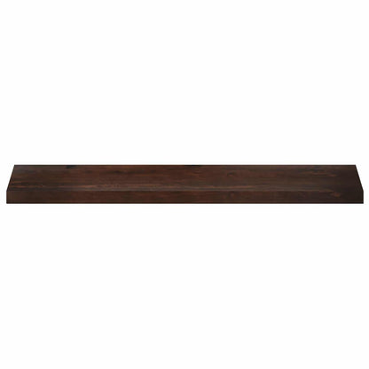 vidaXL Stair Treads 12 pcs 110 x 25 x 2 cm Dark Brown Solid Beech Wood 3