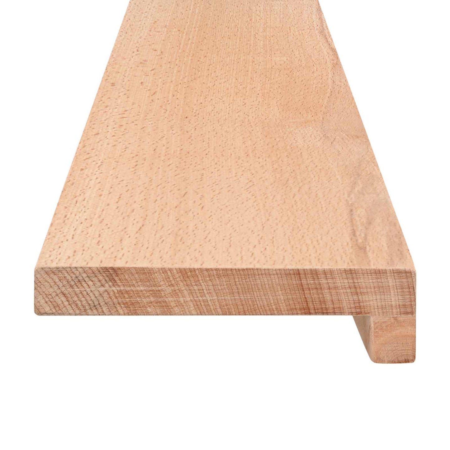 vidaXL Stair Treads 16 pcs 80 x 30 x 2 cm Natural Solid Beech Wood 3