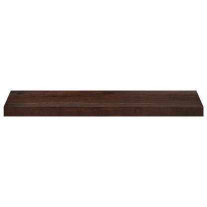 vidaXL Stair Treads 16 pcs 80 x 25 x 2 cm Dark Brown Solid Beech Wood 3