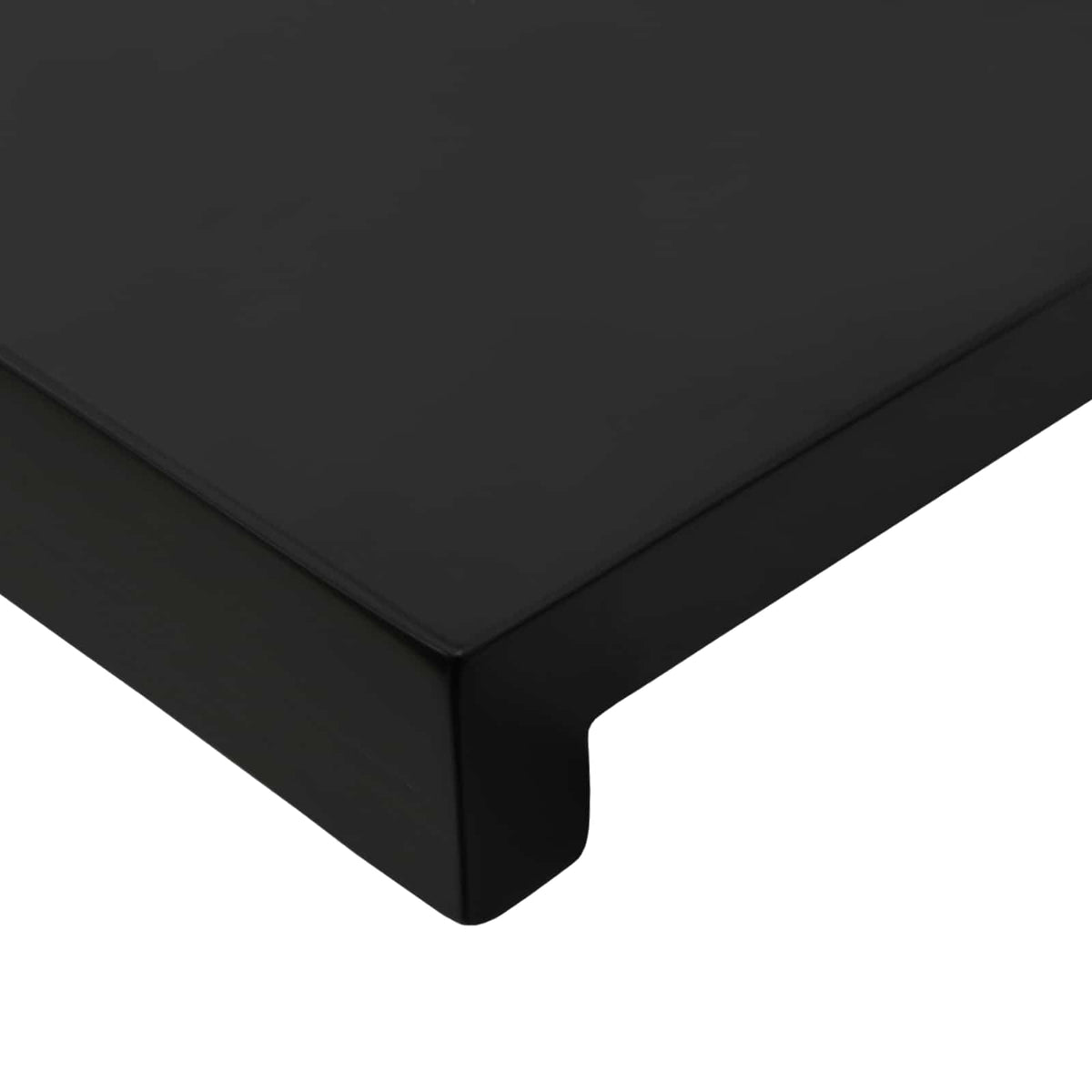 vidaXL Stair Treads 16 pcs 80 x 25 x 2 cm Black Solid Beech Wood 6