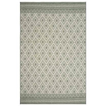 vidaXL In- and Outdoor Rug OLITE Natural and Green 160 x 230 cm 4