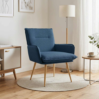Armchair Fabric Blue