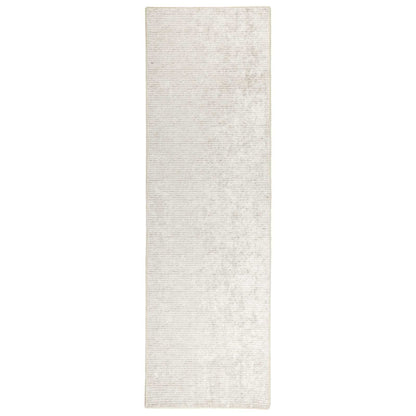Rug 100% Polyester 3 mm Washable Cream 50 x 100 cm – 160 x 230 cm 80 x 300 cm