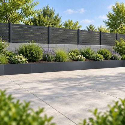 Retaining Wall Steel Anthracite