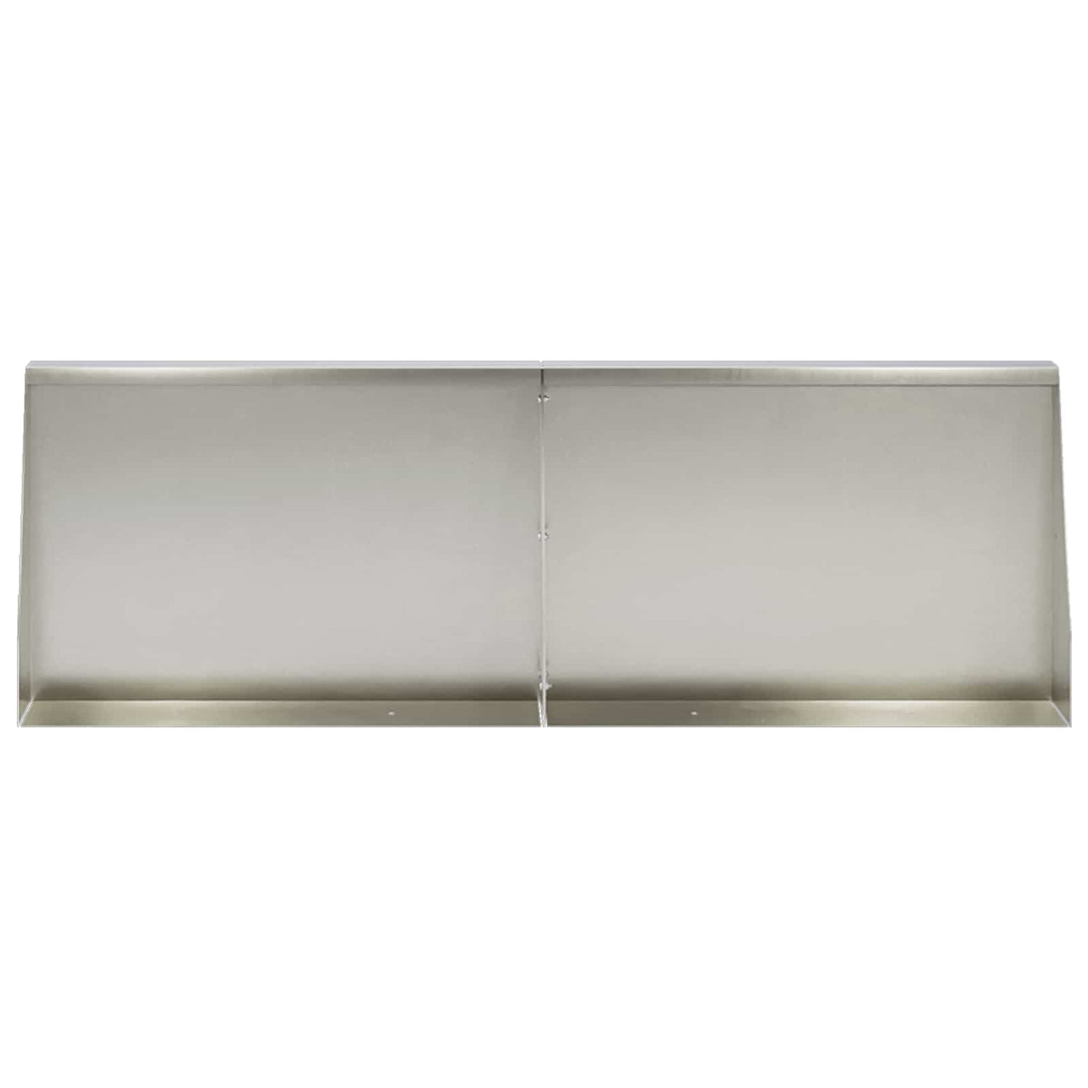 vidaXL Retaining Wall 6 pcs 60 x 12 x 50 cm Stainless Steel Silver 3