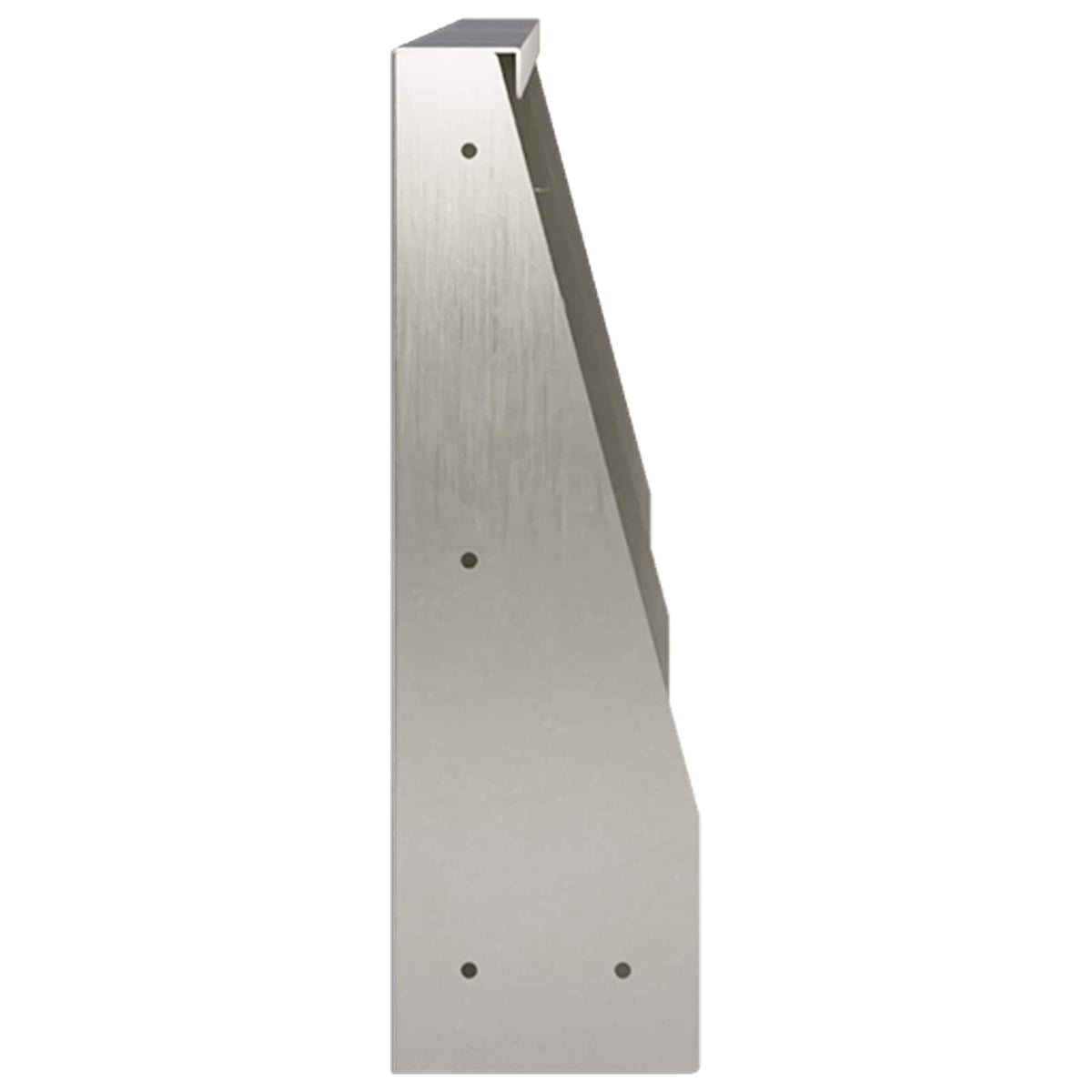vidaXL Retaining Wall 6 pcs 60 x 12 x 50 cm Stainless Steel Silver 4