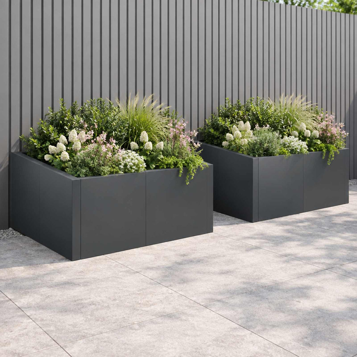 Retaining Wall Steel Anthracite