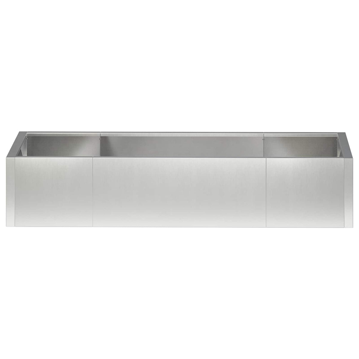 Retaining Wall 6 pcs 200 x 100 x 40 cm Steel Stainless steel