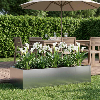 Retaining Wall 6 pcs 200 x 100 x 30 cm Steel Galvanised steel