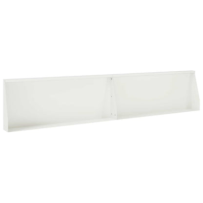 vidaXL Retaining Wall 8 pcs 300 x 100 x 50 cm Steel White 5