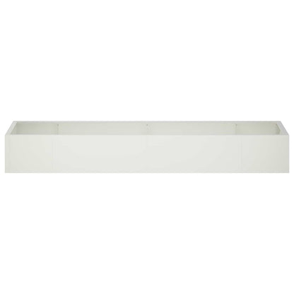 vidaXL Retaining Wall 8 pcs 300 x 100 x 50 cm Steel White 6