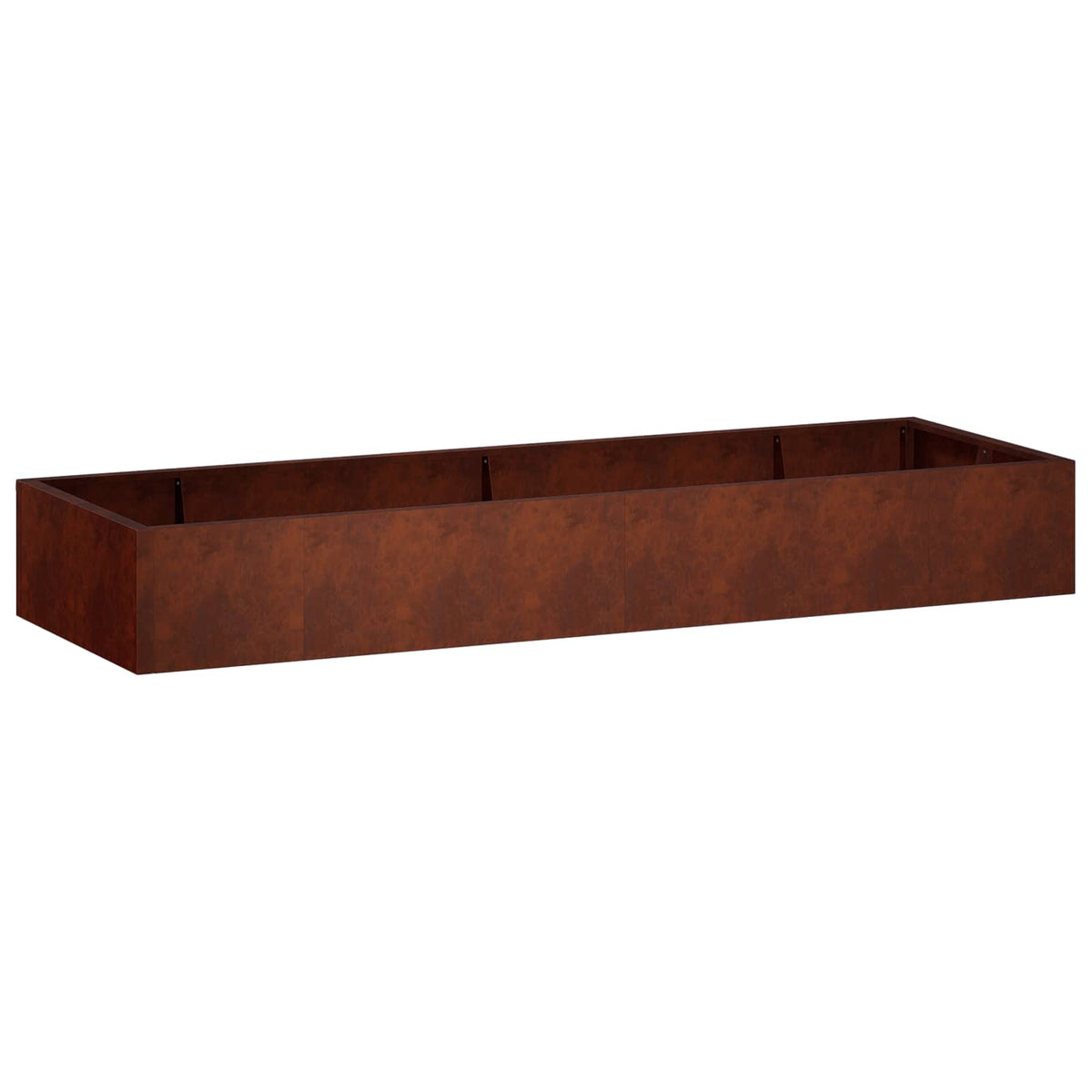 vidaXL Retaining Wall 8 pcs 300 x 100 x 50 cm Weathering Steel Rusty 2