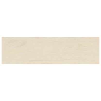 Stair Tread Solid Oak Wood Depth 30 cm 2 pcs White 90 cm