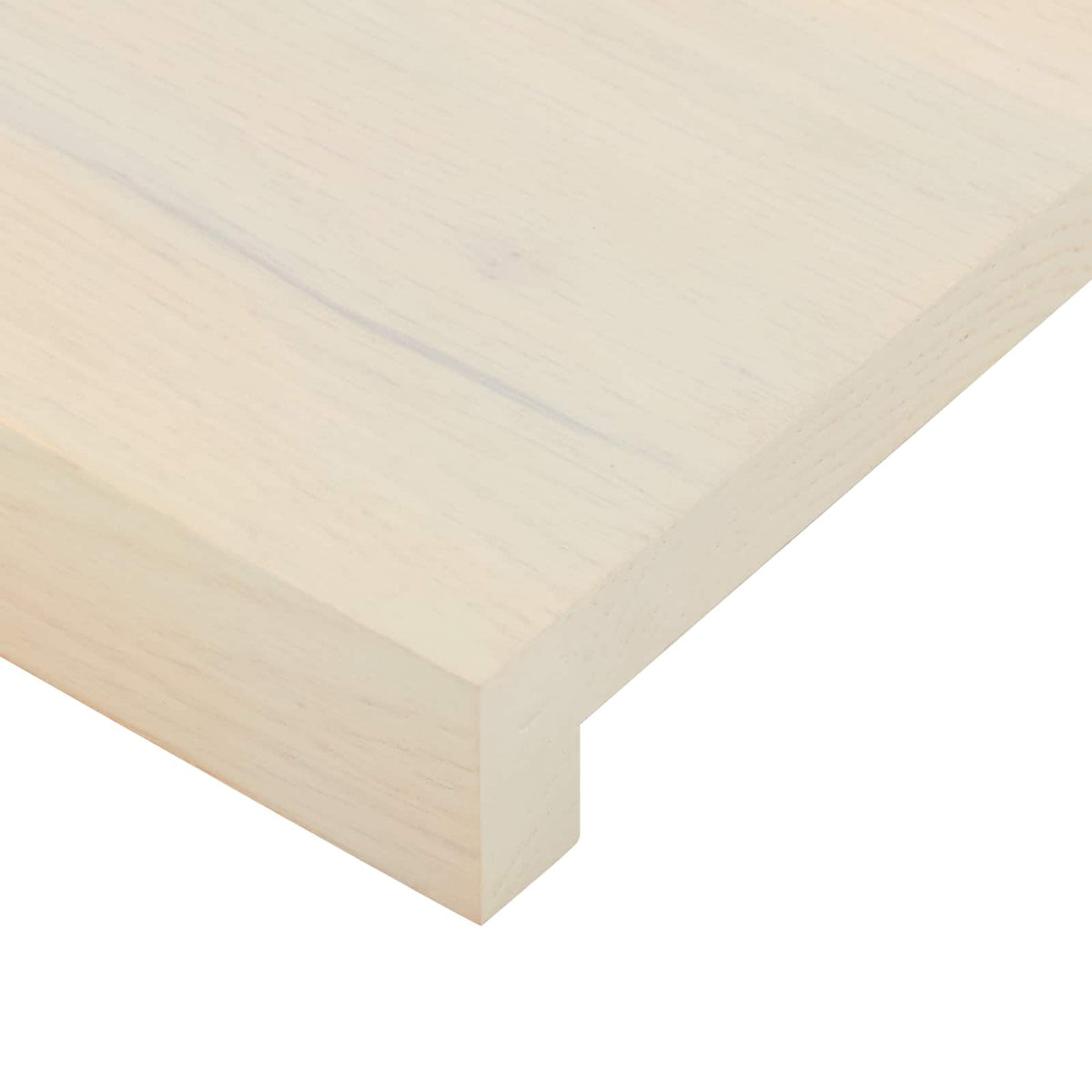 vidaXL Stair Tread 12 pcs 120 x 30 x 2 cm White Solid Oak Wood 6