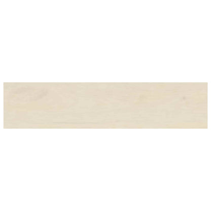 vidaXL Stair Tread 12 pcs 120 x 30 x 2 cm White Solid Oak Wood 5
