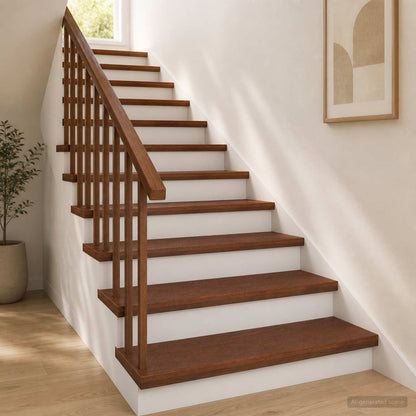 Stair Tread Solid Oak Wood Depth 30 cm 12 pcs Dark Brown 70 cm