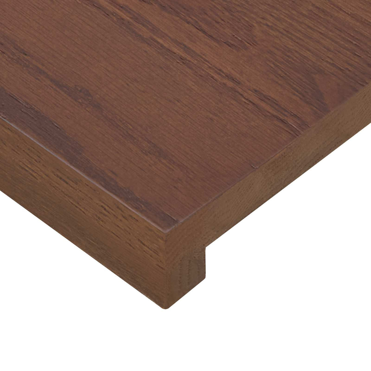 vidaXL Stair Tread 20 pcs 90 x 30 x 2 cm Dark Brown Solid Oak Wood 6