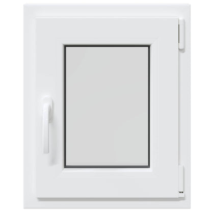 Basement Window Internal Colour RISOR 45x 50 cm Tilting and Turn Right White Two-layer 45 cm