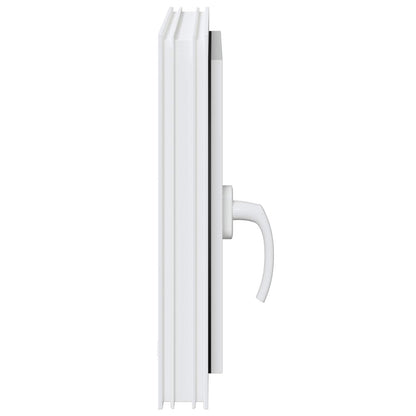 Basement Window Internal Colour RISOR 45x 50 cm Tilting and Turn Right White Two-layer 45 cm