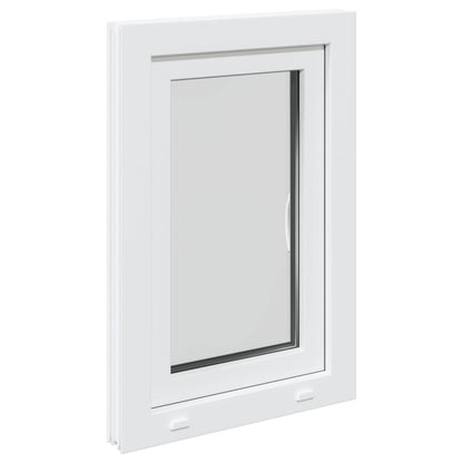 Basement Window Internal Colour RISOR 40 x 70 cm Tilting and Turn Right White Three-layer 40 cm