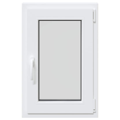 Basement Window Internal Colour RISOR 40 x 70 cm Tilting and Turn Right White Three-layer 40 cm