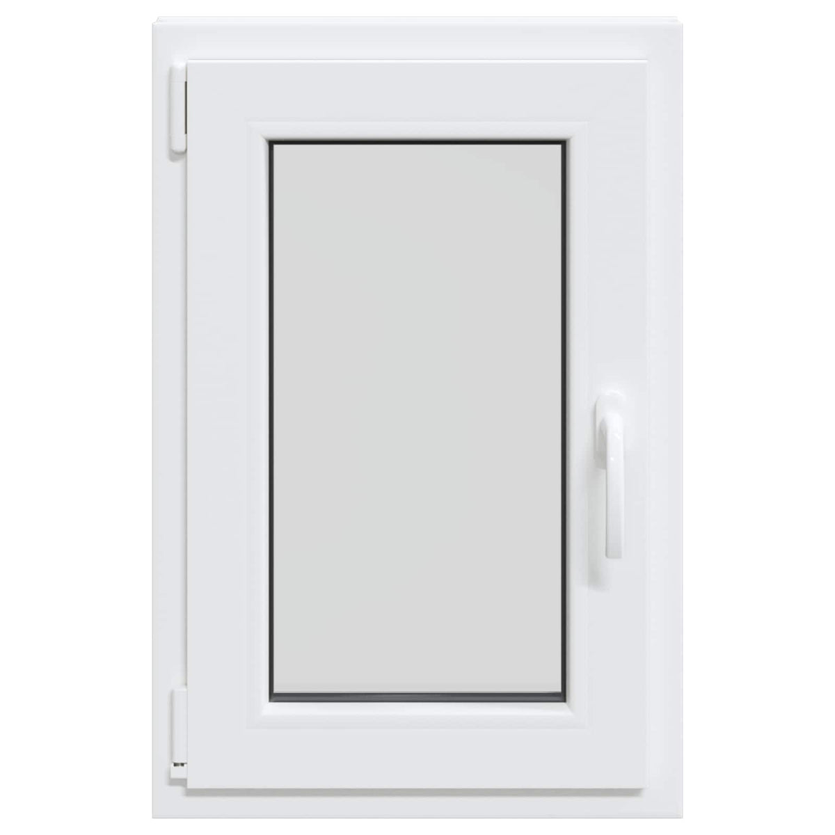 Basement Window Internal Colour RISOR 40 x 70 cm Tilting and Turn Left White Three-layer 60 cm
