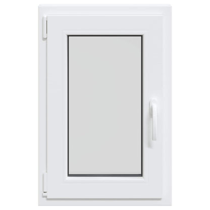 Basement Window Internal Colour RISOR 40 x 70 cm Tilting and Turn Left White Three-layer 60 cm