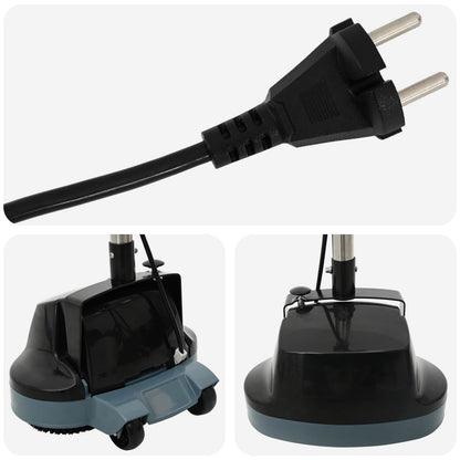 vidaXL 5 in 1 Twin Head Floor Scrubber & Polisher Black 4