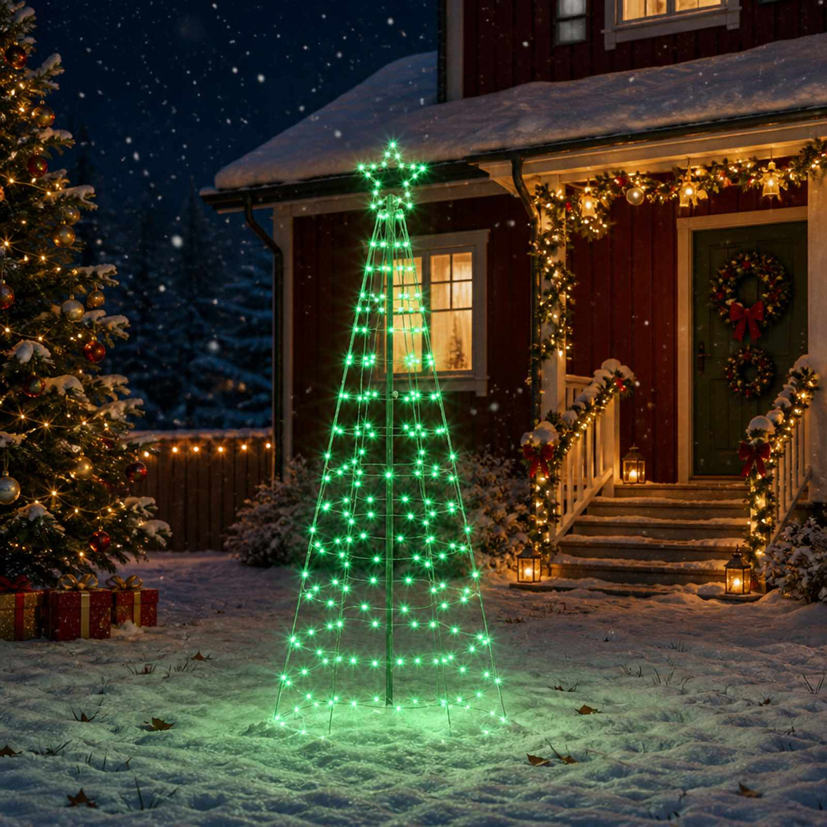 LED Christmas Tree 200 LEDs 180 cm