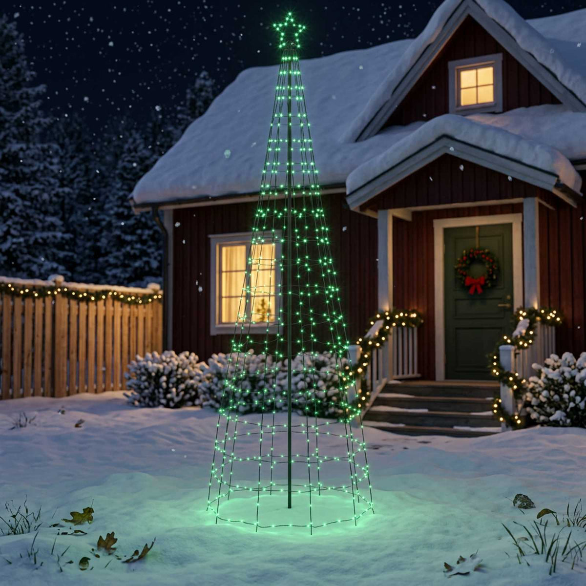 LED Christmas Tree 200 LEDs 300 cm