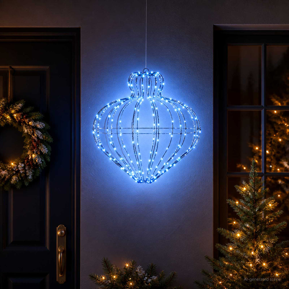 vidaXL Christmas Finial Light 192 LEDs Dia. 40 x 40 cm