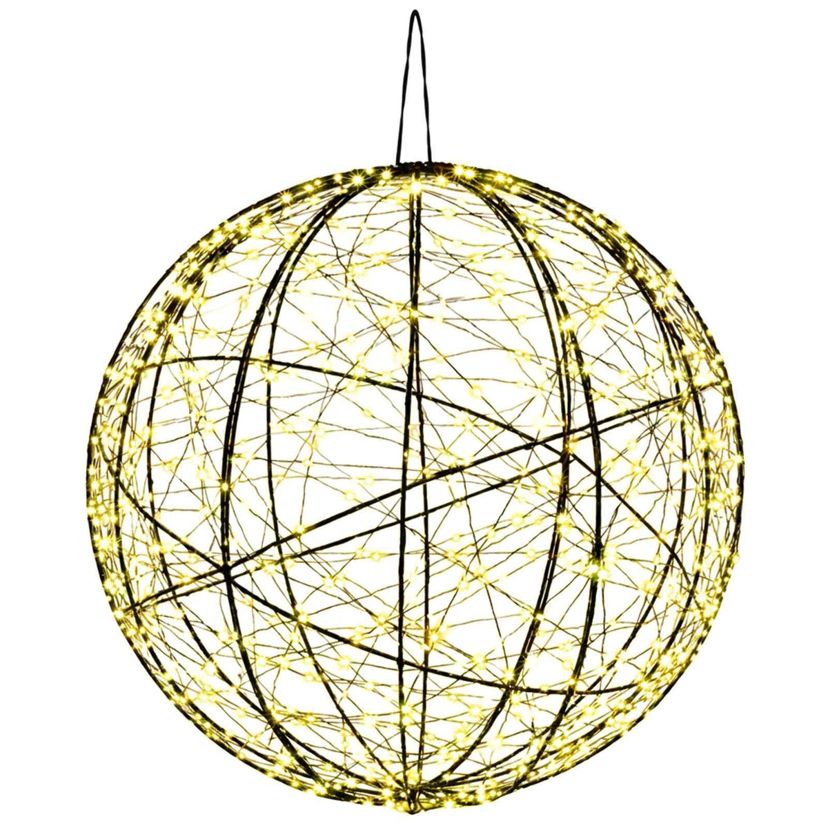 Christmas Finial Light 600 LEDs 2 pcs Ø 40 x 42 cm Warm white