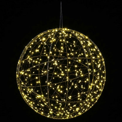 Christmas Finial Light 600 LEDs 2 pcs Ø 40 x 42 cm Warm white