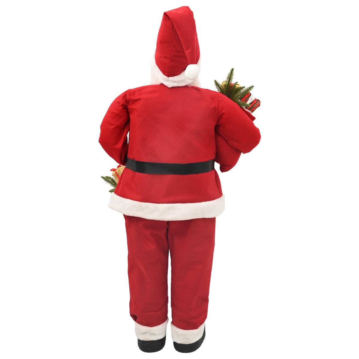 Santa Claus Figure Red Polyester 110 cm