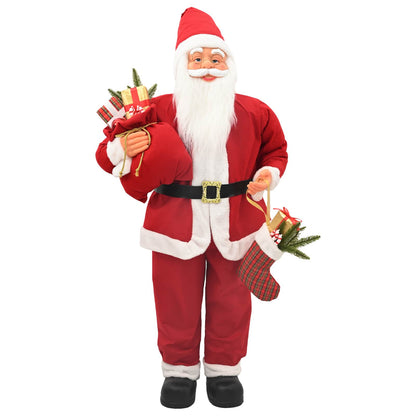 Santa Claus Figure Red Polyester 110 cm