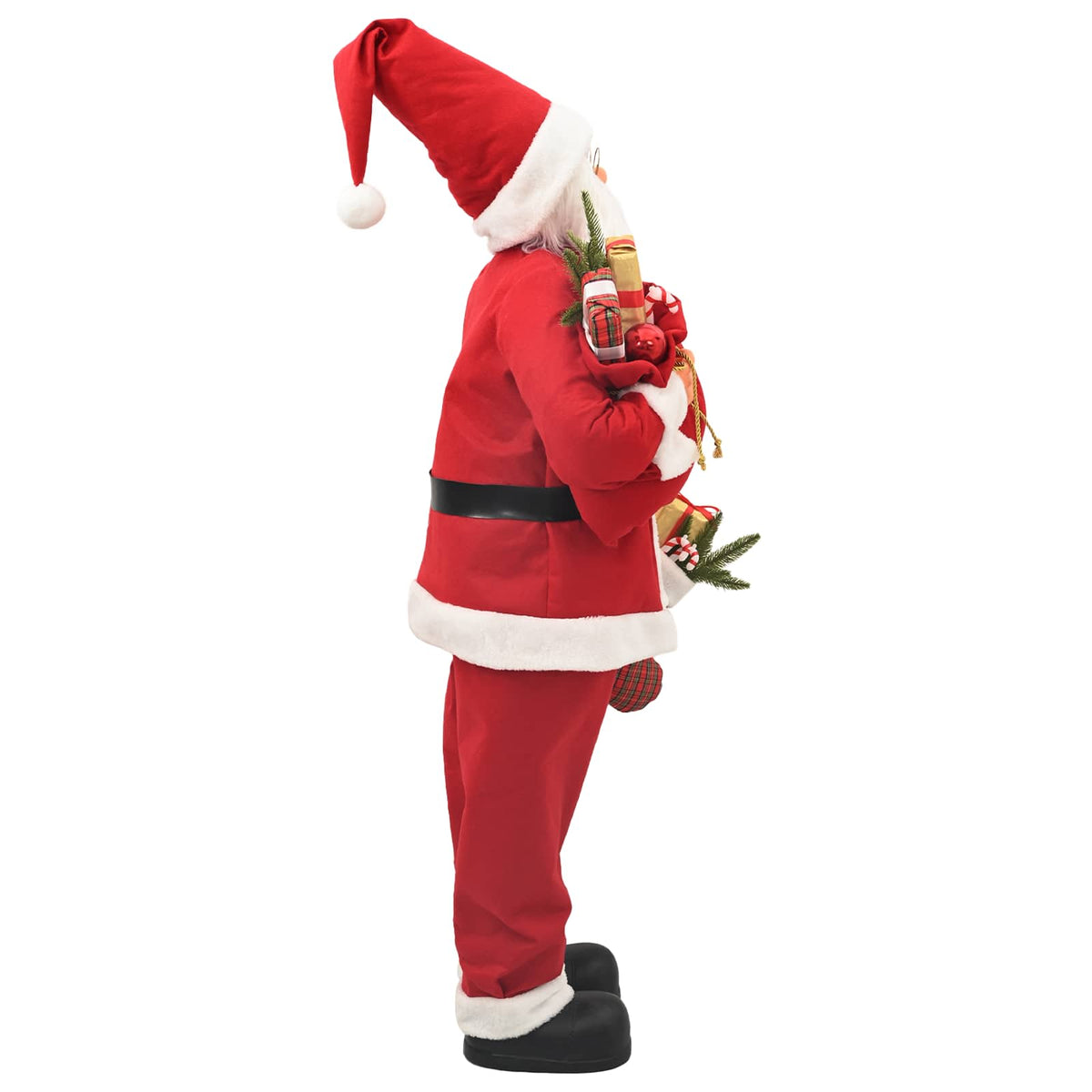 Santa Claus Figure Red Polyester 110 cm