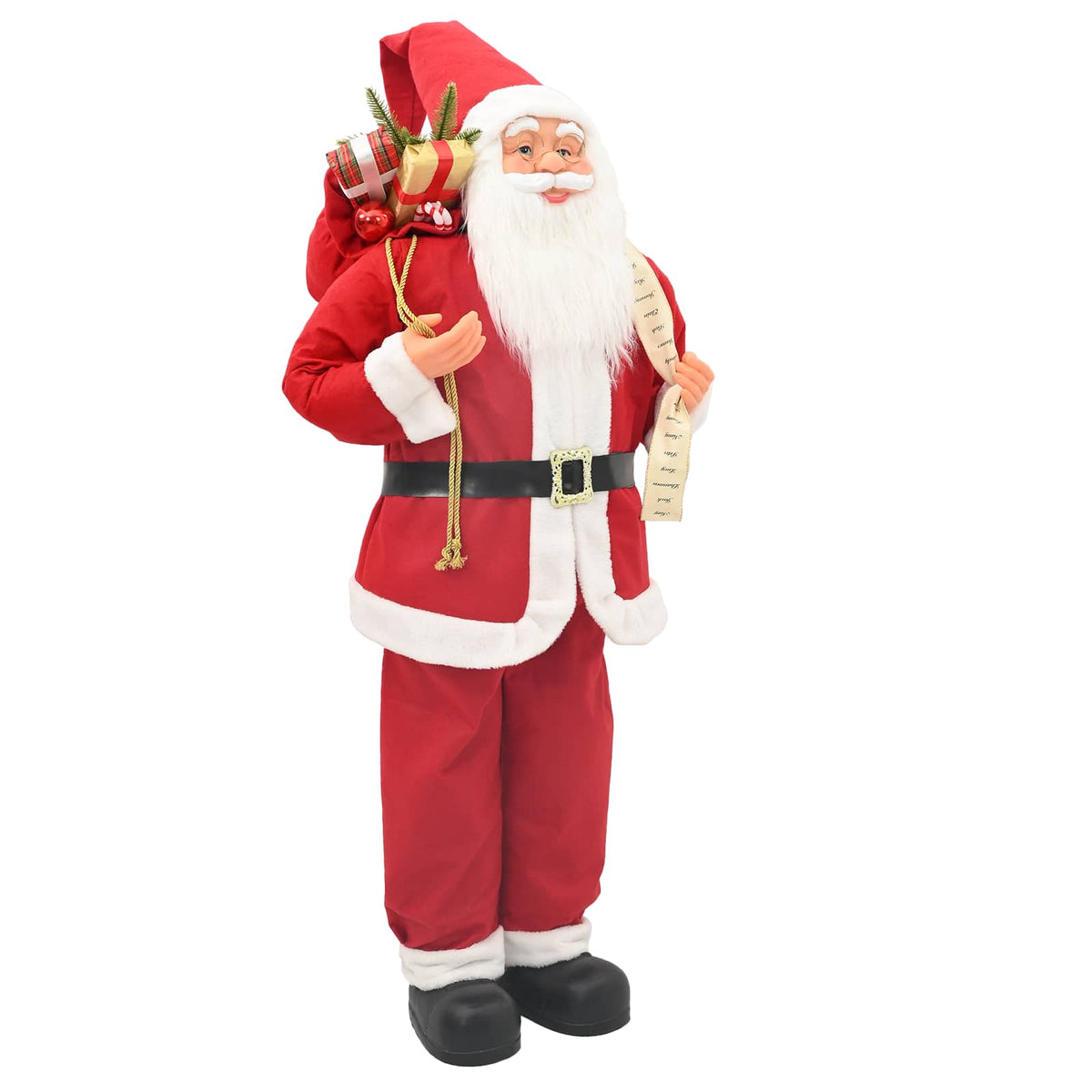 Santa Claus Figure Red Polyester 110 cm