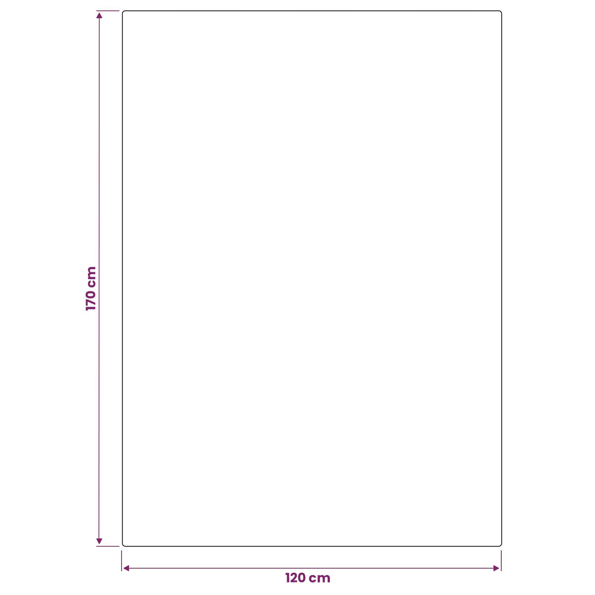 Rug IZA Beige 100% Polyester Low Pile 120 x 170 cm