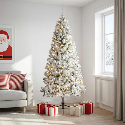 vidaXL Artificial Christmas Tree with Bauble 240 cm 300 LEDs 3